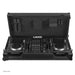UDG Ultimate Flight Case Set Denon DJ SC5000 / X1800 w/ Wheels (Black) (63/F - U91046BL) - Gsus4