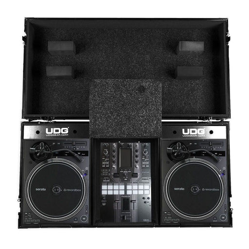 UDG Ultimate Flight Case Set Pioneer PLX - CRSS12 & 10"/12" Mixer w/ Wheels (Black) (63/F - U91098BL) - Gsus4