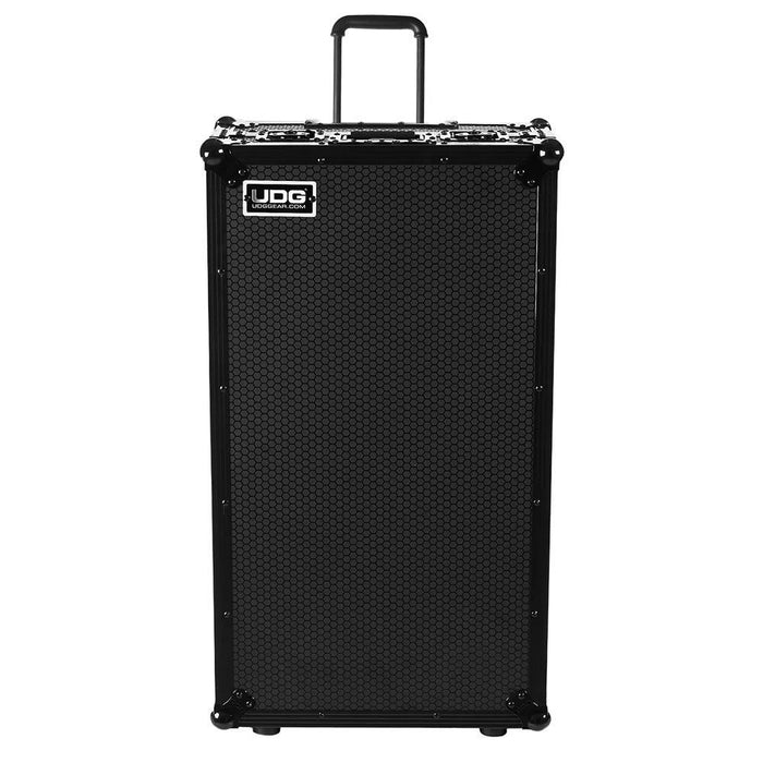 UDG Ultimate Flight Case Turntable Battle PLX - CRSS12 & 10"/12" Mixer w/Wheels (Black) (63/F - U91100BL) - Gsus4