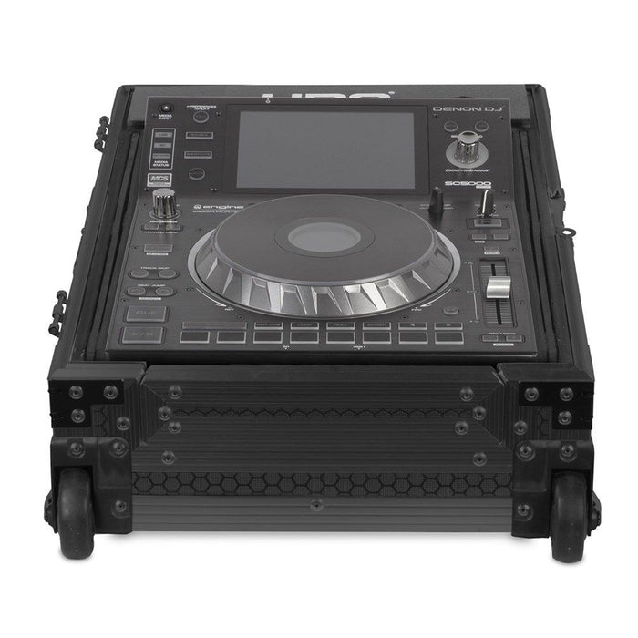 UDG Ultimate Multi Format CDJ/Mixer Flight Case MK2 w/ Trolley & Wheels (Black) (63/F - U91066BL) - Gsus4