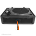 UDG Ultimate Pick Foam Flight Case Multi Format Turntable (Black) (63/F - U93016BL) - Gsus4
