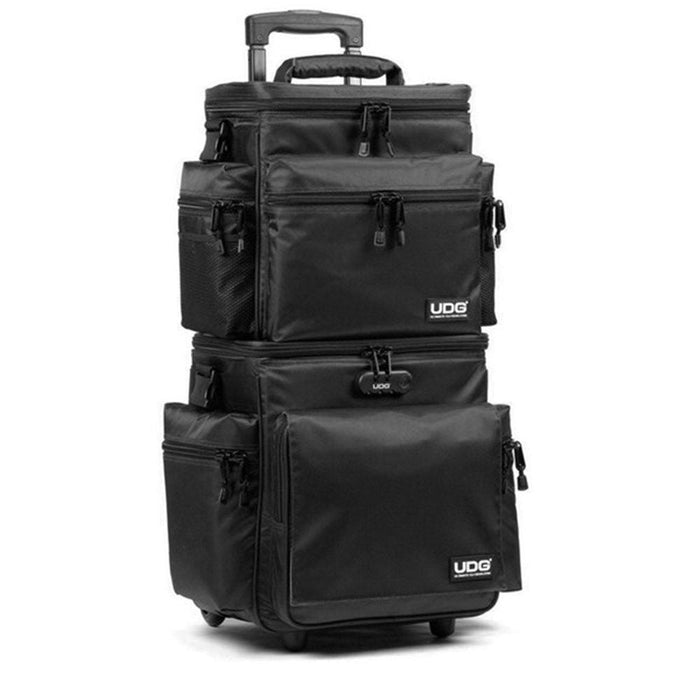 UDG Ultimate Sling Bag Trolley Set DeLuxe (Black/Orange) (63/U9679BL/OR) - Gsus4