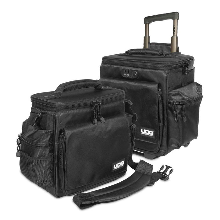 UDG Ultimate Sling Bag Trolley Set DeLuxe MK2 (Black/Black) (63/U9679BL/BL) - Gsus4