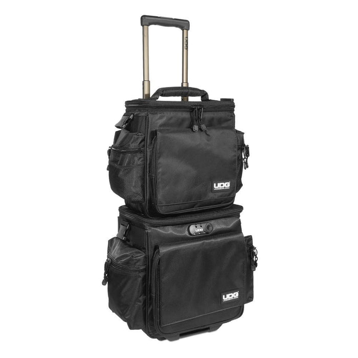 UDG Ultimate Sling Bag Trolley Set DeLuxe MK2 (Black/Black) (63/U9679BL/BL) - Gsus4