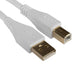 UDG Ultimate U95001 USB2 Cable A - B White Straight 1m (63/C - U95001WH) - Gsus4