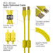 UDG Ultimate U95001 USB2 Cable A - B Yellow Straight 1m (63/C - U95001YL) - Gsus4