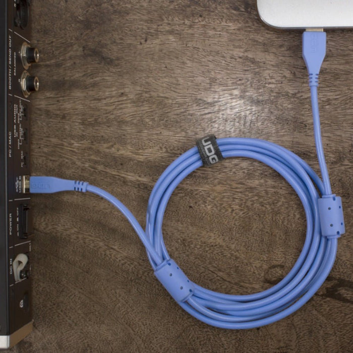 UDG Ultimate U95002 USB2 Cable A - B Blue Straight 2m (63/C - U95002LB) - Gsus4