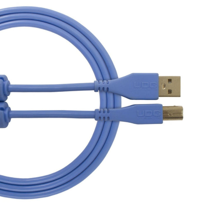UDG Ultimate U95002 USB2 Cable A - B Blue Straight 2m (63/C - U95002LB) - Gsus4