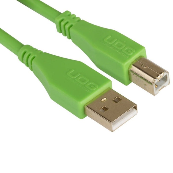 UDG Ultimate U95002 USB2 Cable A - B Green Straight 2m (63/C - U95002GR) - Gsus4