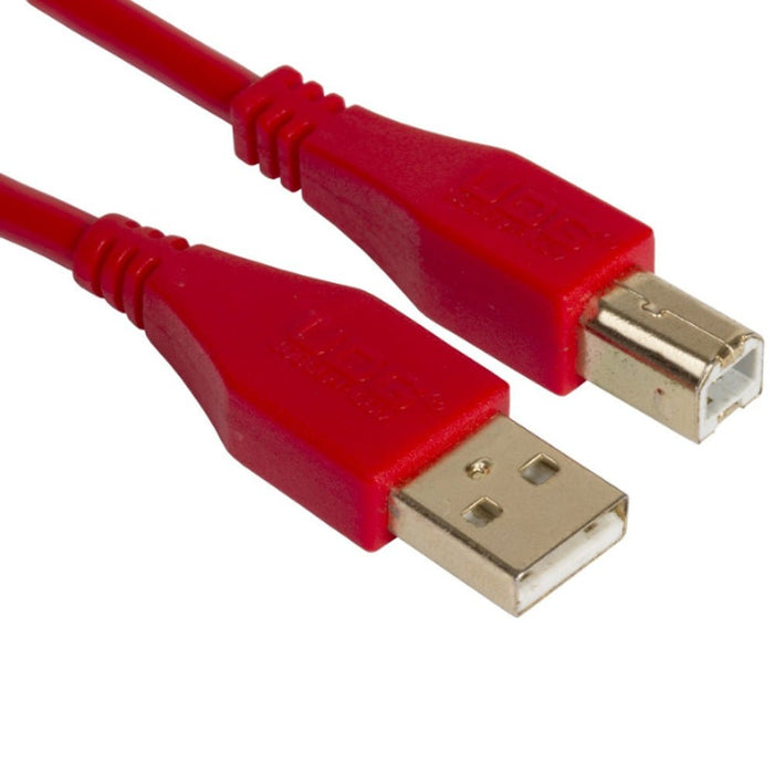 UDG Ultimate U95002 USB2 Cable A - B Red Straight 2m (63/C - U95002RD) - Gsus4