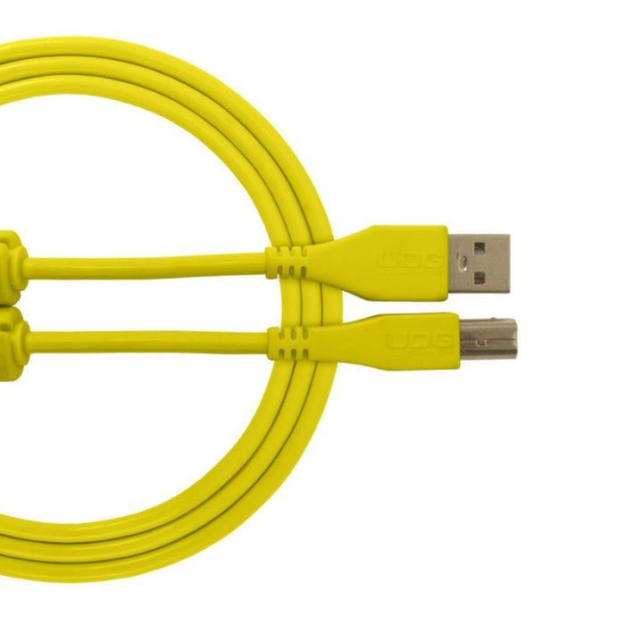 UDG Ultimate U95002 USB2 Cable A - B Yellow Straight 2m (63/C - U95002YL) - Gsus4