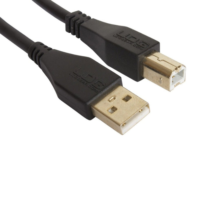 UDG Ultimate U95003 USB2 Cable A - B Black Straight 3m (63/C - U95003BL) - Gsus4