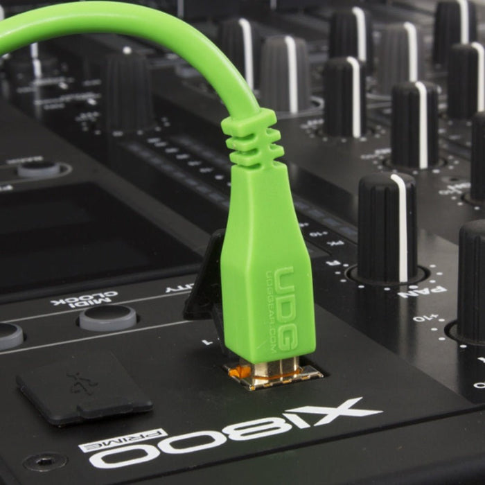 UDG Ultimate U95003 USB2 Cable A - B Green Straight 3m (63/C - U95003GR) - Gsus4