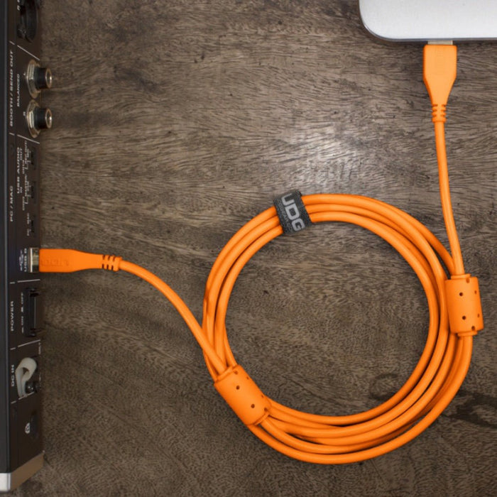 UDG Ultimate U95003 USB2 Cable A - B Orange Straight 3m (63/C - U95003OR) - Gsus4