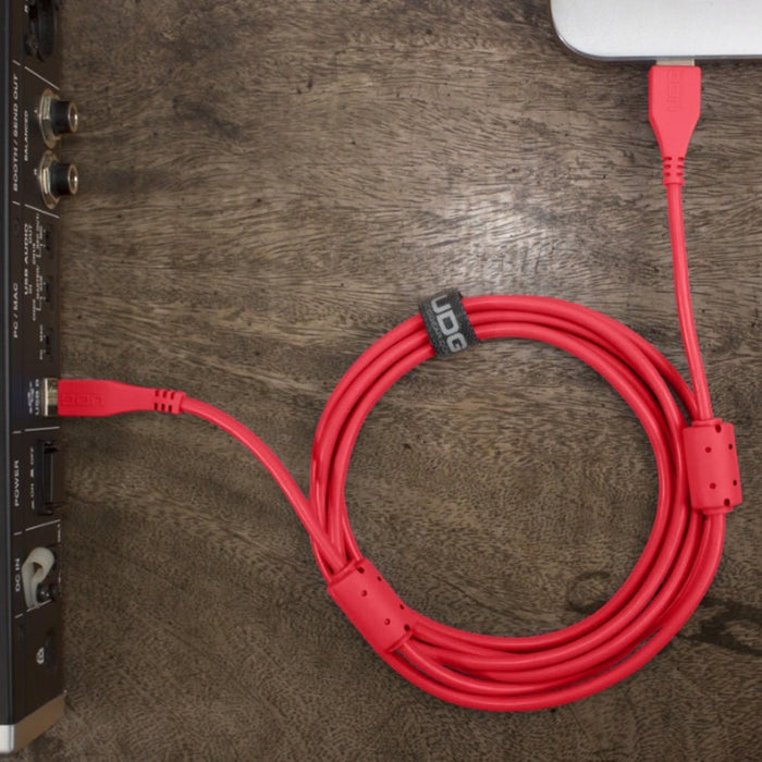 UDG Ultimate U95003 USB2 Cable A - B Red Straight 3m (63/C - U95003RD) - Gsus4