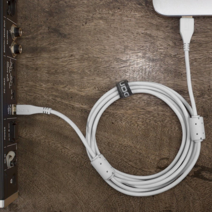 UDG Ultimate U95003 USB2 Cable A - B White Straight 3m (63/C - U95003WH) - Gsus4