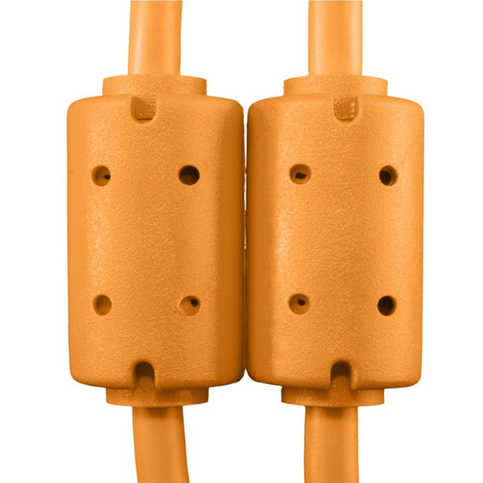 UDG Ultimate U95004 USB2 Cable A - B Orange Angled 1m (63/C - U95004OR) - Gsus4