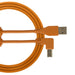 UDG Ultimate U95004 USB2 Cable A - B Orange Angled 1m (63/C - U95004OR) - Gsus4