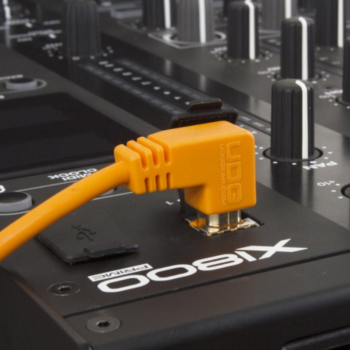 UDG Ultimate U95004 USB2 Cable A - B Orange Angled 1m (63/C - U95004OR) - Gsus4