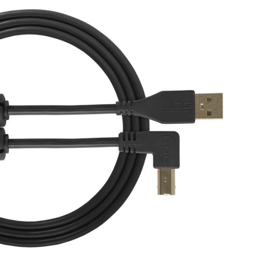 UDG Ultimate U95005 USB2 Cable A - B Black Angled 2m (63/C - U95005BL) - Gsus4