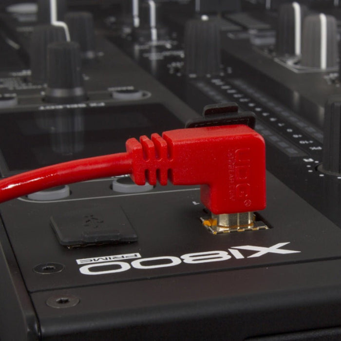 UDG Ultimate U95006 USB2 Cable A - B Red Angled 3m (63/C - U95006RD) - Gsus4