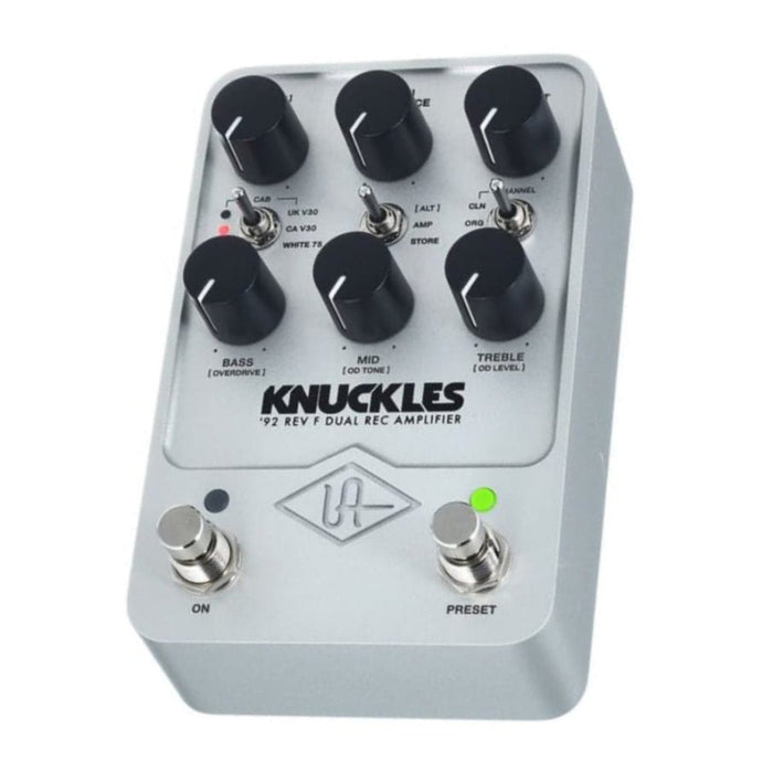 Universal Audio | UAFX Knuckles | '92 Dual Rec Amp w/ TS Overdrive