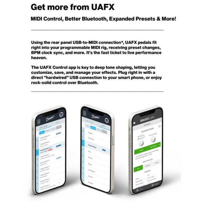 Universal Audio | UAFX MAX | 610 Preamp & Dual Compressor Pedal (UA-MAX) - Gsus4