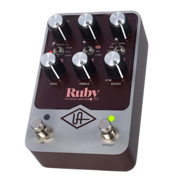 Universal Audio | UAFX RUBY '63 | British Top Boost Amp w/ Vibrato
