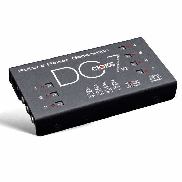 CIOKS DC7 V2 Universal Pedal Power Supply w/ 24V & USB-C Output PRE-ORDER (Ships Mid-July 2026)