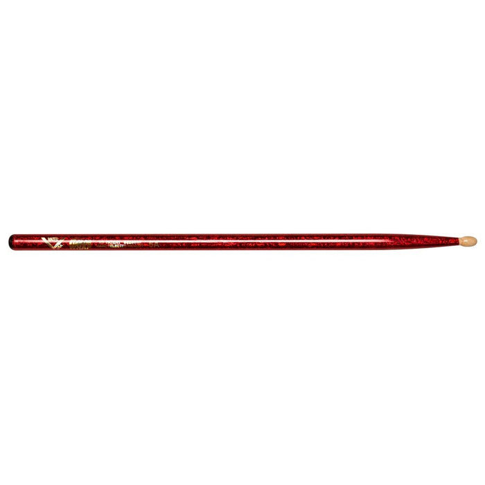 Vater Color Wrap 5A Red Sparkle Wood Tip