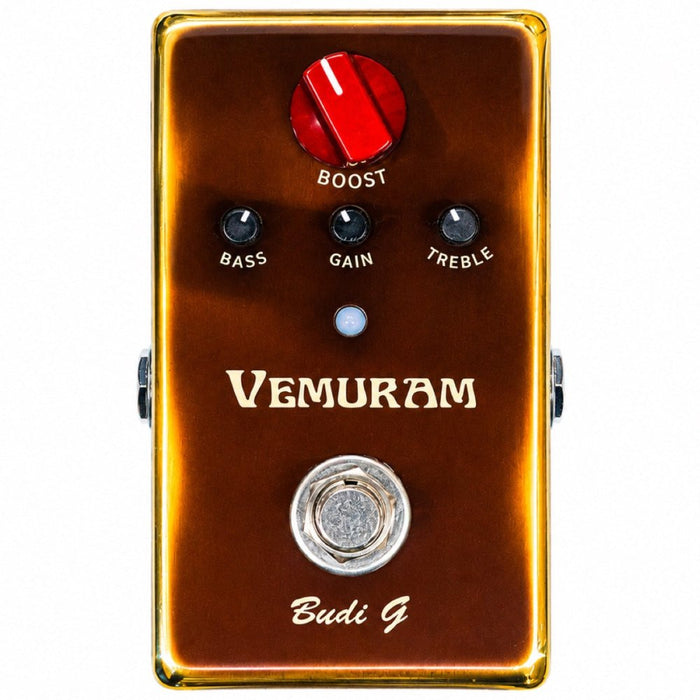 Vemuram Budi-G Gritty Gain Boost Pedal w/ EQ & Saturation Control (Vemuram-Budi-G) - Gsus4