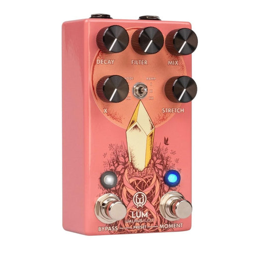 Walrus Audio LUM Texture Engine Guava Granular Reverb Pedal (Walrus-Lum-Guava) - Gsus4