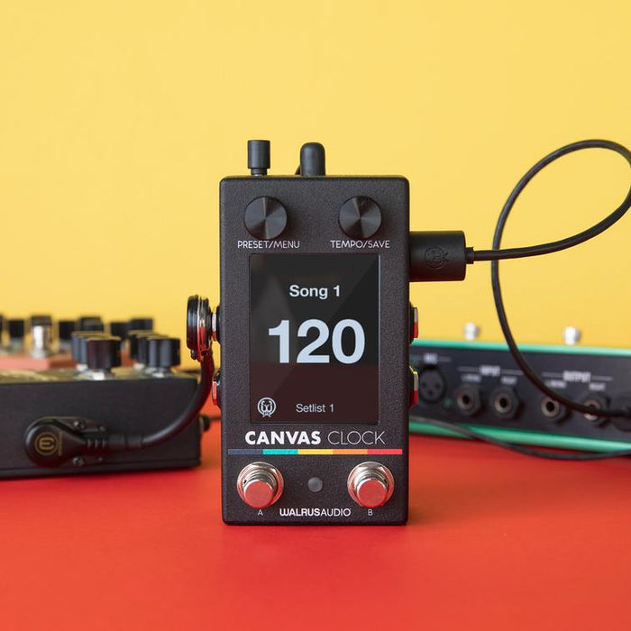 Walrus | Canvas CLOCK | MIDI Clock Pedal w/ Multi Outputs (Walrus - Clock) - Gsus4