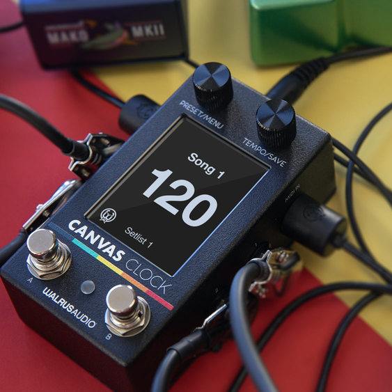 Walrus | Canvas CLOCK | MIDI Clock Pedal w/ Multi Outputs (Walrus - Clock) - Gsus4