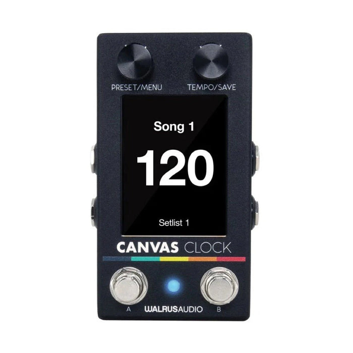 Walrus | Canvas CLOCK | MIDI Clock Pedal w/ Multi Outputs (Walrus - Clock) - Gsus4