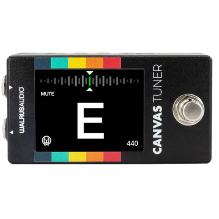 Walrus | Canvas TUNER Pedal | w/ USB - C Connection, On - board Buffer & Rotatable 2.8" LCD Screen (Walrus - TUNER) - Gsus4
