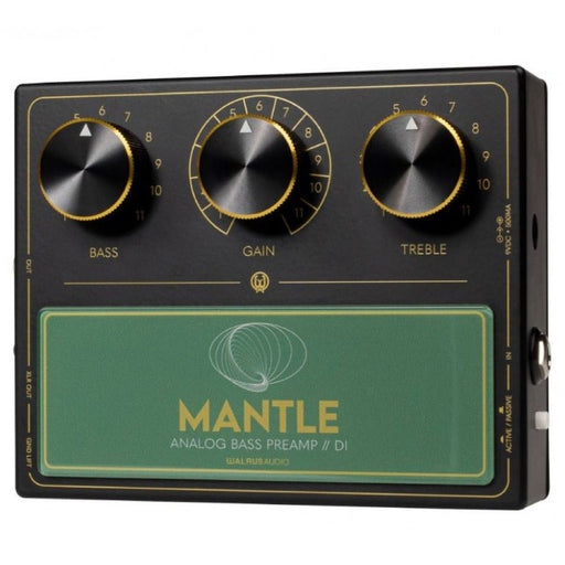 Walrus | MANTLE | Analog Bass Preamp / DI Pedal | w/ Sapphire Transformers | PRE - ORDER (Ships Early Feb 2026) (Walrus-Mantle-Bass) - Gsus4