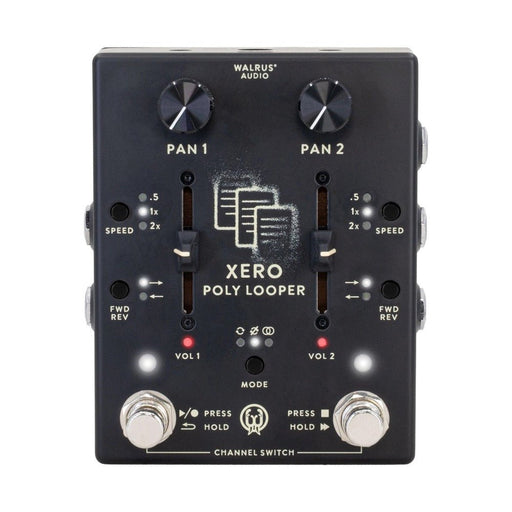Walrus | XERO PolyLooper | Dual Channel Looping Powerhouse | Black (Walrus - Xero - black) - Gsus4