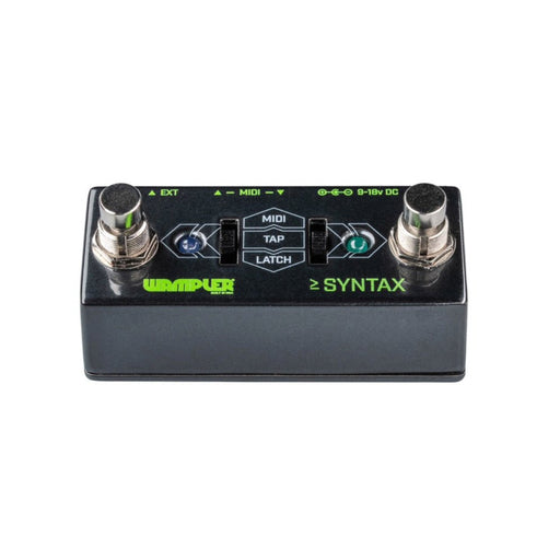 Wampler | SYNTAX | Universal MIDI Dual Footswitch | MIDI, Tap and Latch (WP - SYNTAX) - Gsus4