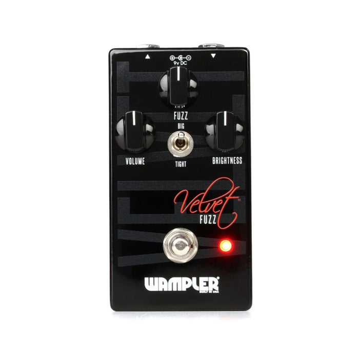 Wampler | Velvet Fuzz | w/ Big & Tight Toggle and Brightness Control (WP - VELVET - FUZZ) - Gsus4