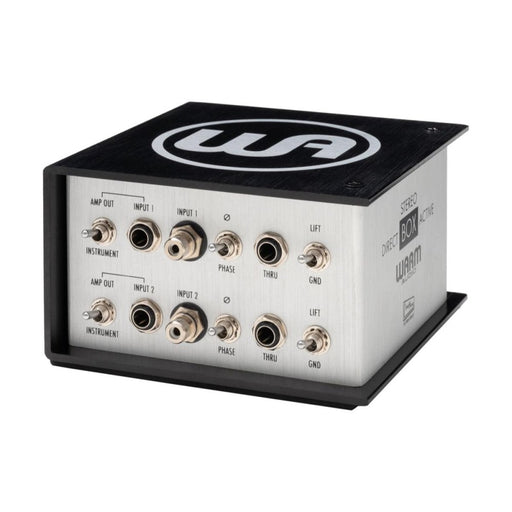 Warm Audio DIA2 CineMag Transformer Stereo DI Box (Active / Passive) (WAR-WA-DIA2) - Gsus4