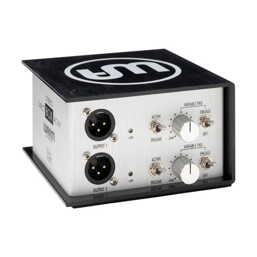 Warm Audio DIA2 CineMag Transformer Stereo DI Box (Active / Passive) (WAR-WA-DIA2) - Gsus4
