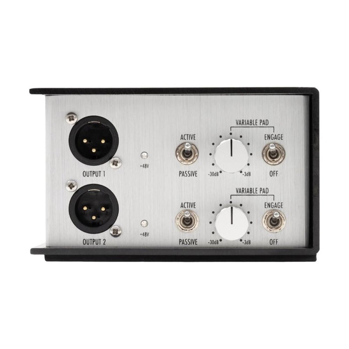 Warm Audio DIA2 CineMag Transformer Stereo DI Box (Active / Passive) (WAR-WA-DIA2) - Gsus4