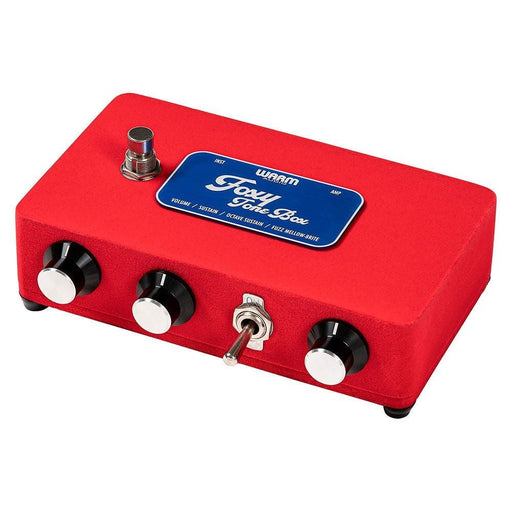 Warm Audio Foxy Tone Box Octave Fuzz Guitar Pedal (Foxx Tone Machine Clone) (Red) (WAR-FOXYTONEBOXR) - Gsus4