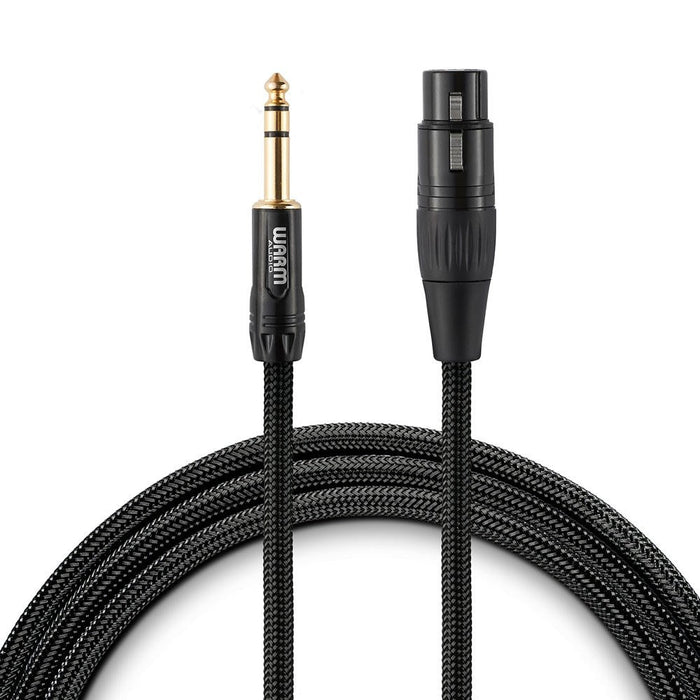 Warm Audio Premier Series XLRf TRSm 6ft 1.8m Cable (WAR-PREM-XLRfTRSm6ft) - Gsus4