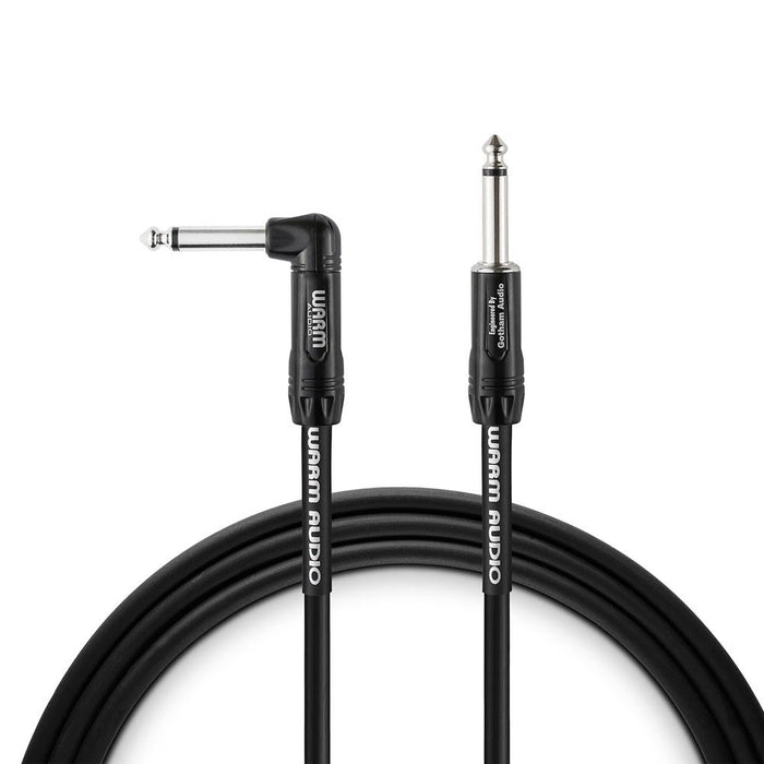 Warm Audio Pro Series TS to TS RT 10ft 3.0m Guitar/Instrument Cable (WAR-PRO-TS1RT 10ft) - Gsus4