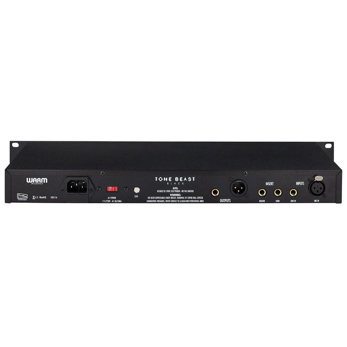 Warm Audio TB12 "Tone Beast" Tone Shaping Mic Pre (Limited Edition Black) (WAR-TB12B) - Gsus4