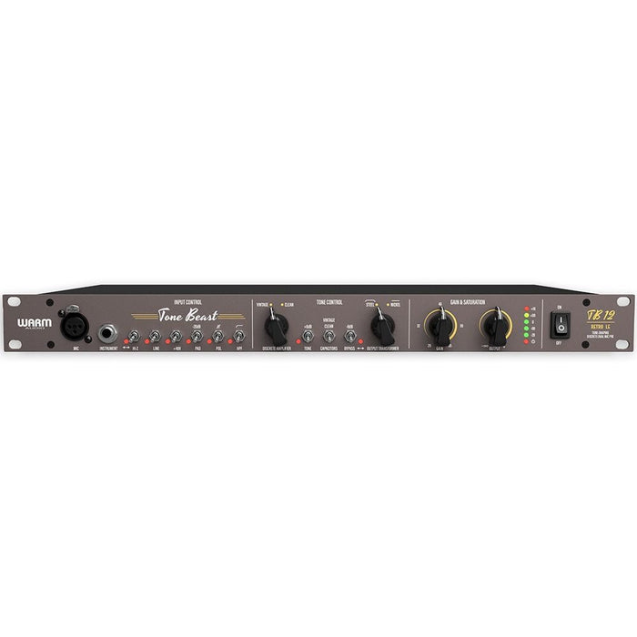 Warm Audio TB12 "Tone Beast" Tone Shaping Mic Pre (Retro Limited Edition) (WAR-TB12RLE) - Gsus4