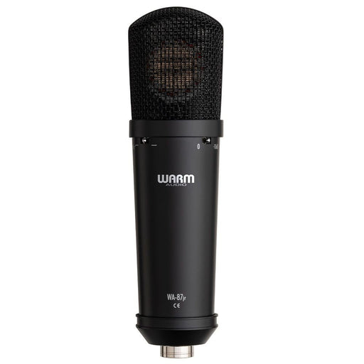 Warm Audio WA - 87JR Large Diaphram Transformerless FET Condenser Mic (Black) (WAR-WA87JRB) - Gsus4