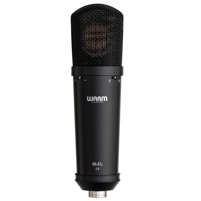 Warm Audio WA - 87JR Large Diaphram Transformerless FET Condenser Mic (Black) (WAR-WA87JRB) - Gsus4